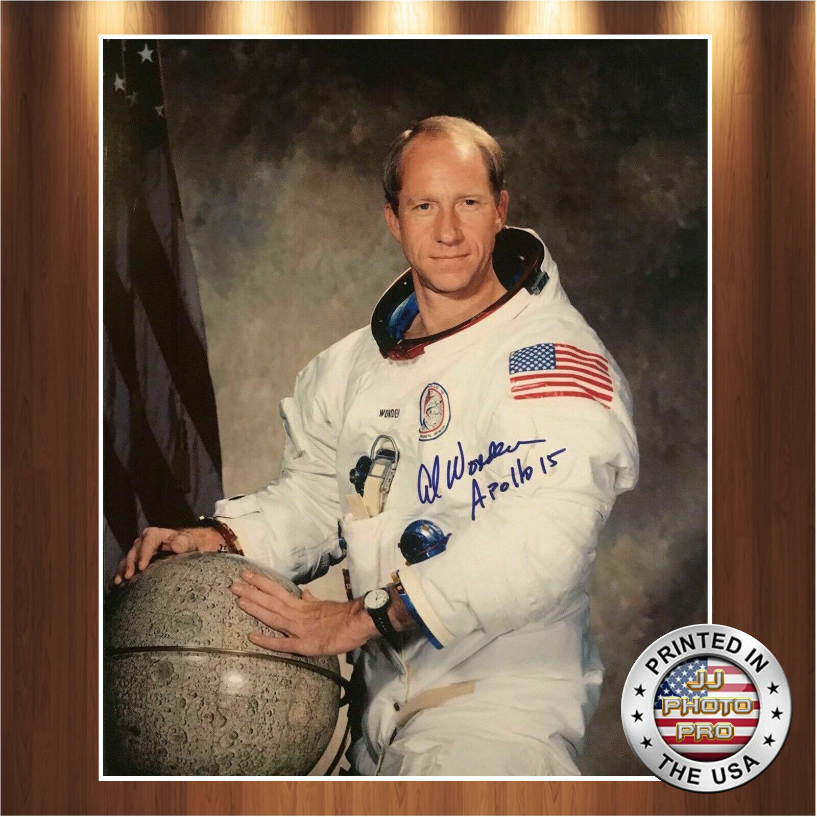 Al Worden Autographed Signed 8x10 Photo Poster painting (Apollo 13) REPRINT