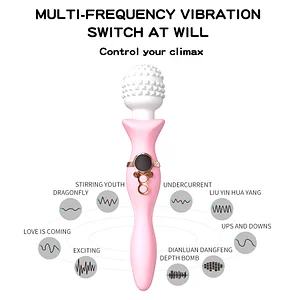 Female Vibrating Magic Wand Massager for Masturbation Adult Toys