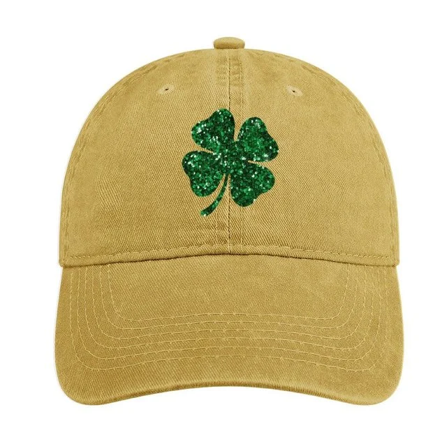 Happy St. Patrick's Day Adjustable Denim Hat socialshop