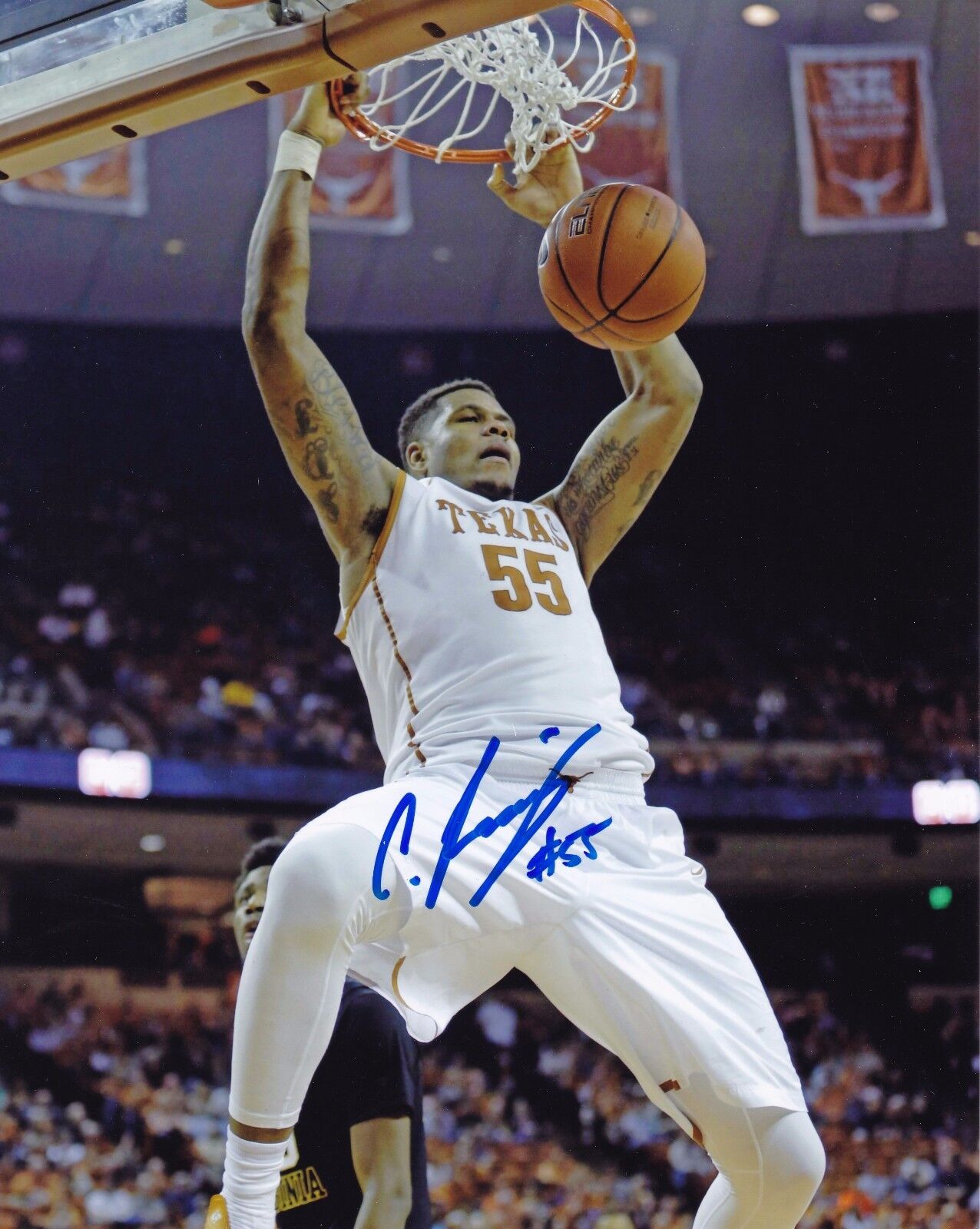 Cameron Ridley autographed 8x10 University of Texas #1  Shipping