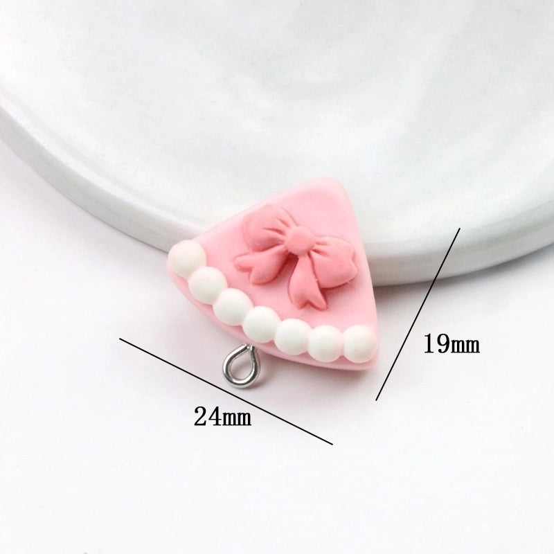 1 Piece 20 * 22mm 21 * 23mm 26 * 15mm Resin Animal Star Flower Polished Pendant