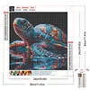 (Box Packaging)Diamond Painting -DIY Round Drill Turtle