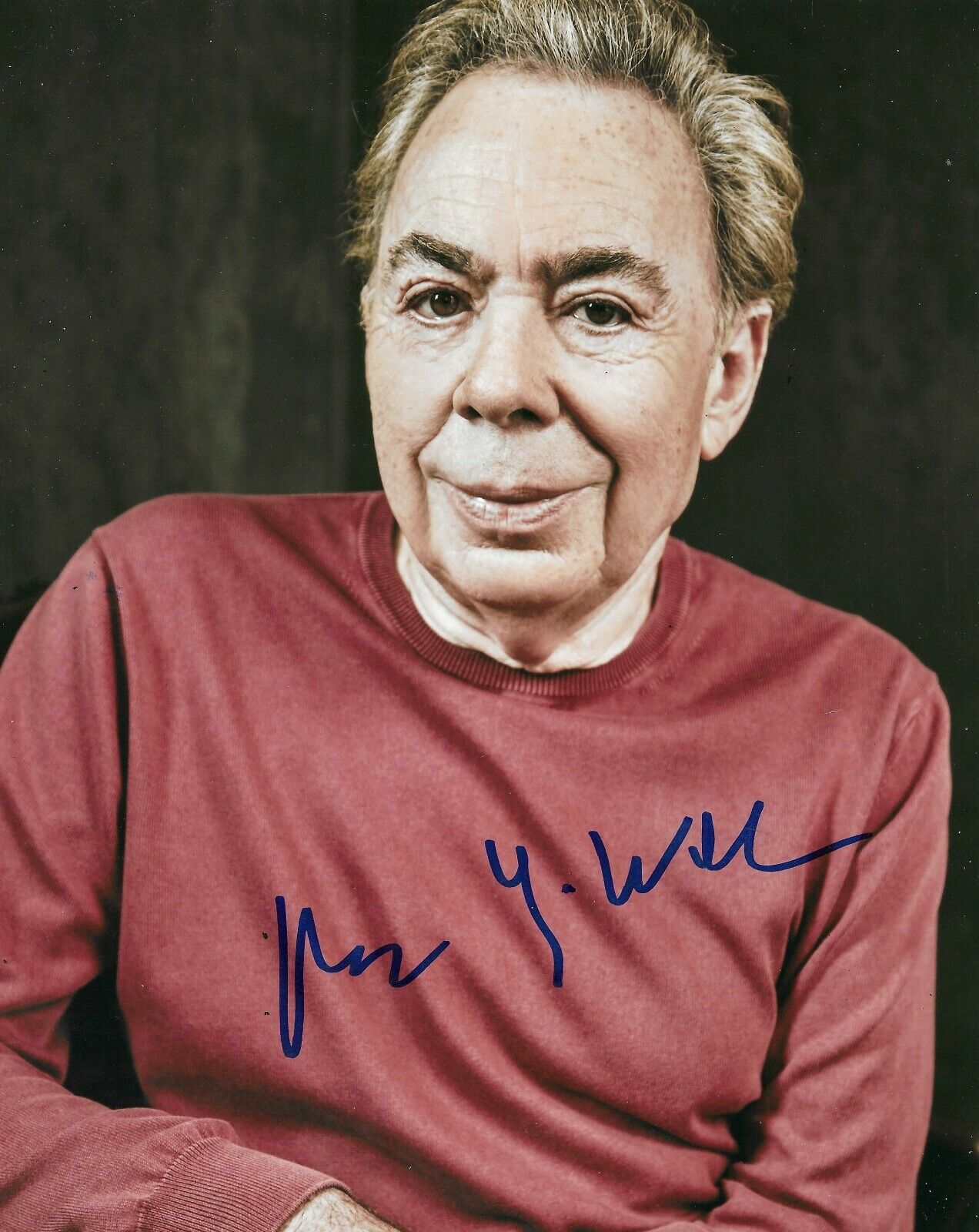 Andrew Lloyd Webber Signed Jesus Christ Superstar 10x8 Photo Poster painting AFTAL