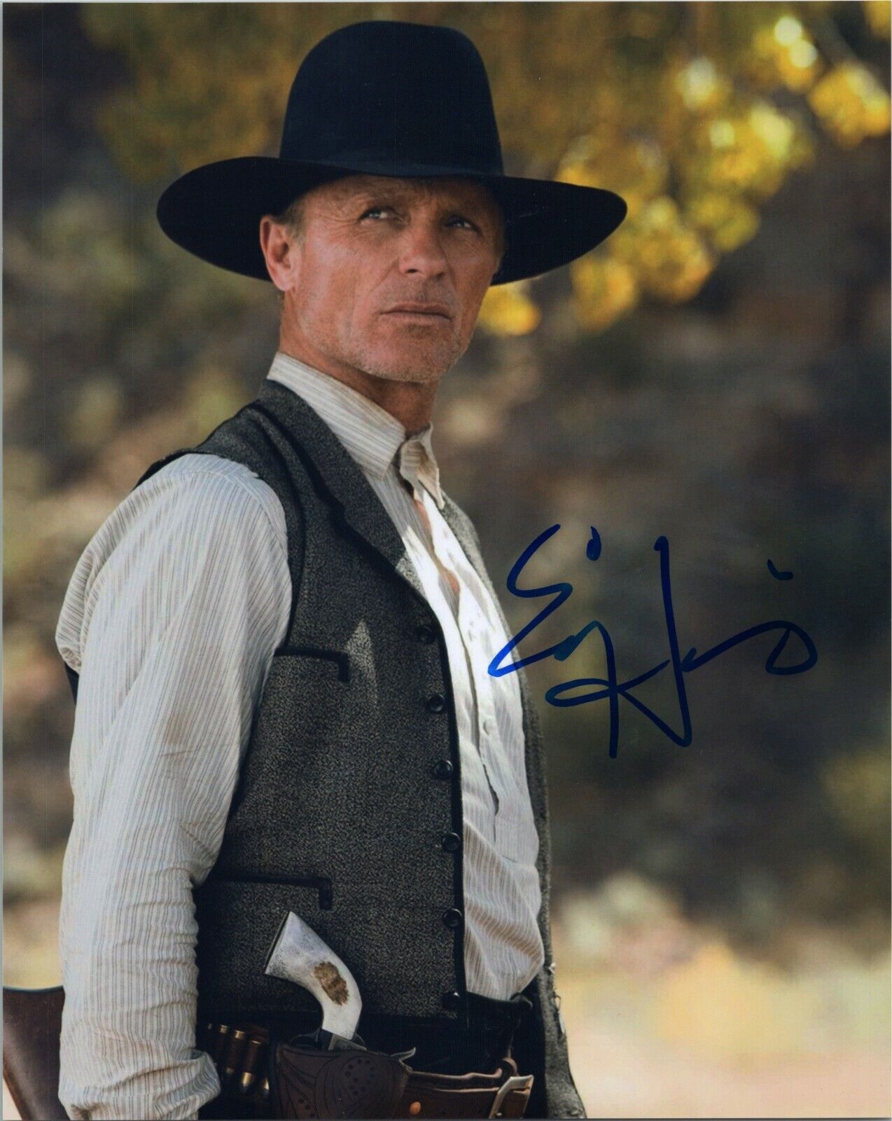 ~~ ED HARRIS Authentic Hand-Signed WESTWORLD