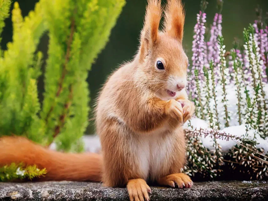 Diamond Painting - Full Round/Square Drill - Squirrel(30*40 - 50*60cm)