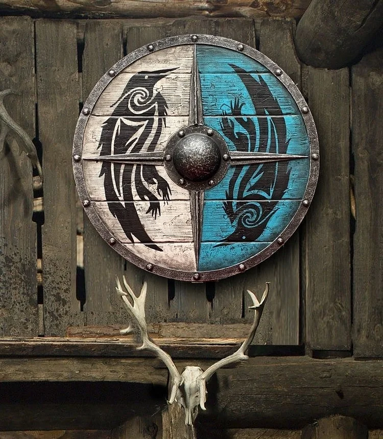 (Last day offer-49%OFF)BATTLEWORN VIKING SHIELD-🚚BUY 2 FREE SHIPPING