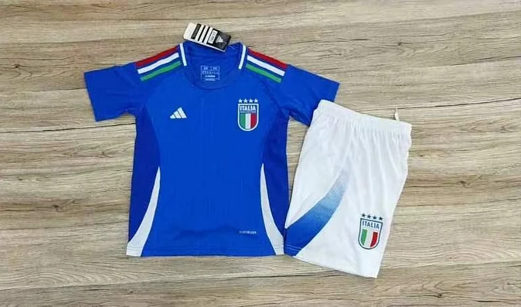 2024-25 Italy Home Shirt - Kids