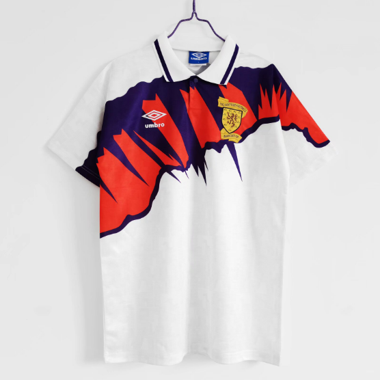 Retro 1991-1993 Scotland Away Football Shirt Thai Quality