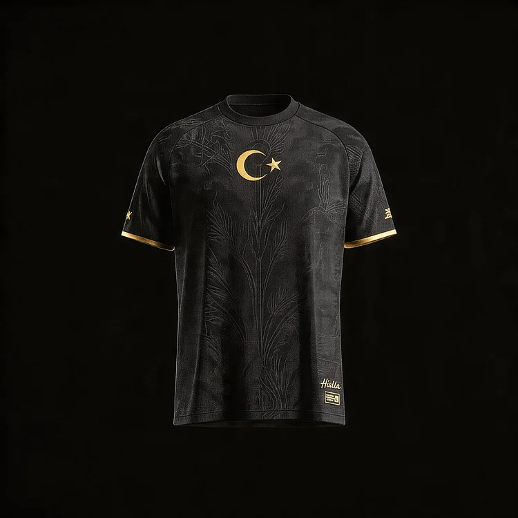 【S~4XL】Turkey 2026 World Cup Special Edition Jersey - Black