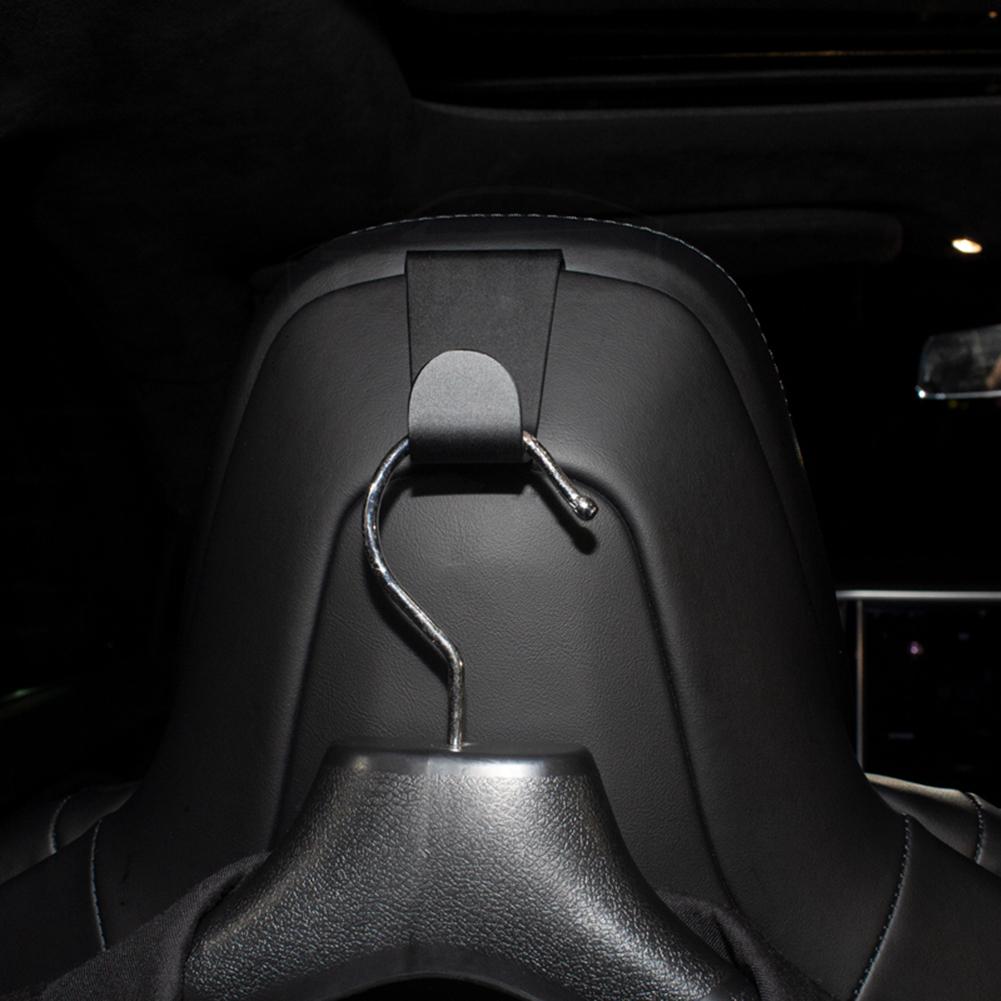 

Aluminum Coat Hook Seat Headrest Clothes Hanger Holder for Tesla Model S X, 501 Original