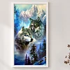 Wolf -11CT Stamped Cross Stitch Kit(40*70cm)