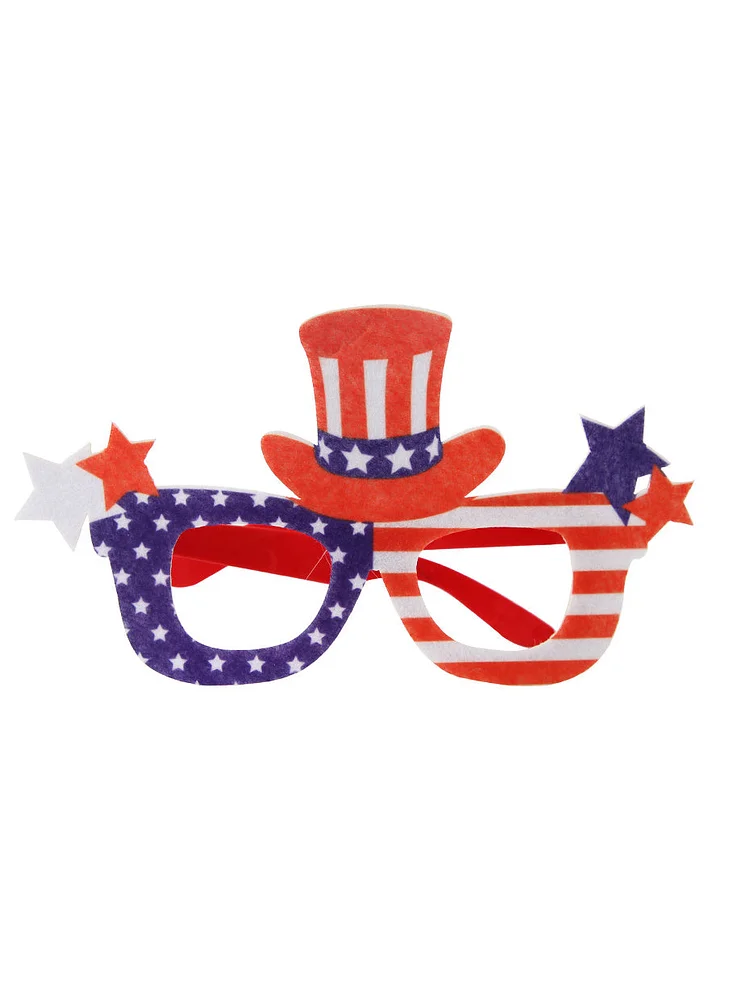 American Independence Day Glasses Adult Children Party Decoration National Day Creative Toy Gift Hat Flag Glasses