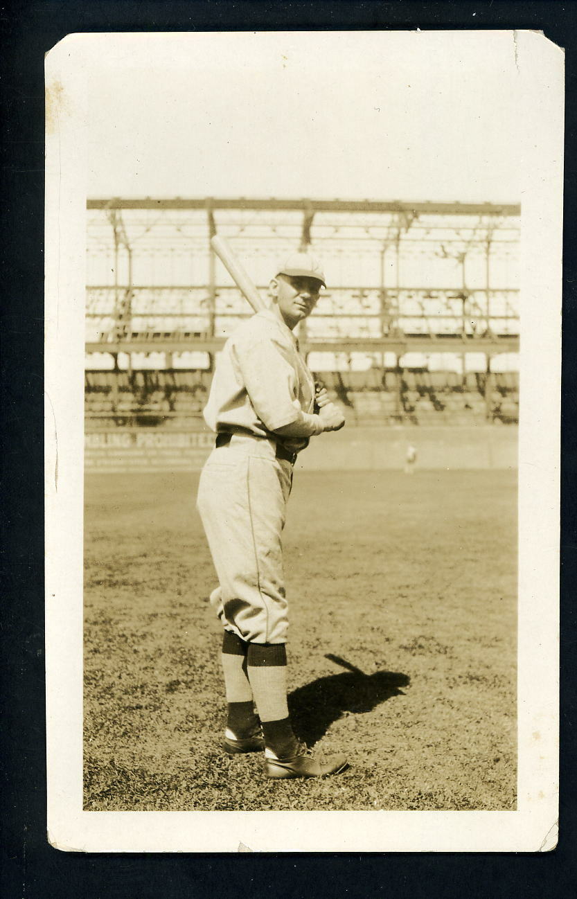 Jim Poole circa 1920's Type 1 Press Original Photo Poster painting Philadelphia Athletics