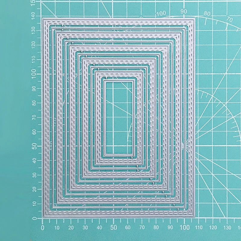 Frame Basic Model Shape Craft Metal Cutting Frame Templates Scrapbooking Embossing Paper Cards Photo Album Craft Stencils Dies