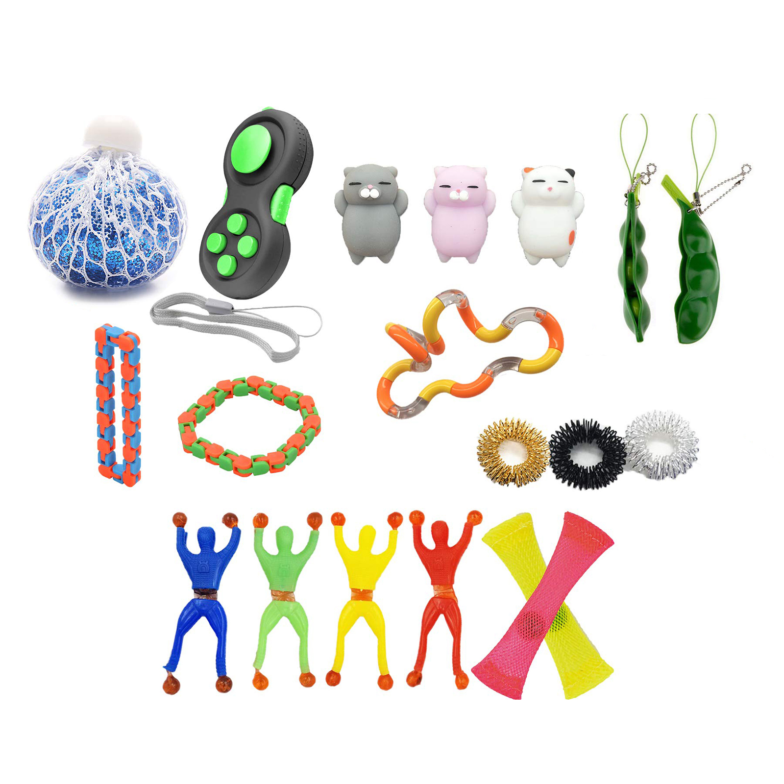 

19pcs Sensory Fidget Toys Set, 501 Original