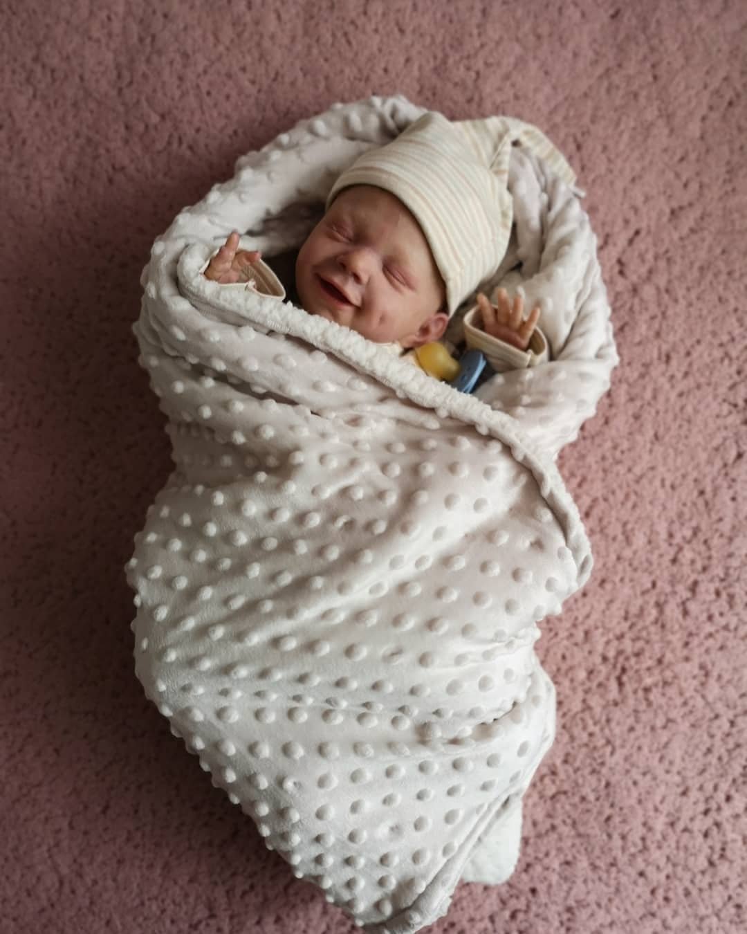 12'' Reborn Newborn Silicone Vinyl Body Baby Cute Reborns Doll Girl Victoria With pacifier