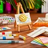 Foam Texture Painting Paper Magic Painting Paper for Art Painting (Rectangle)
