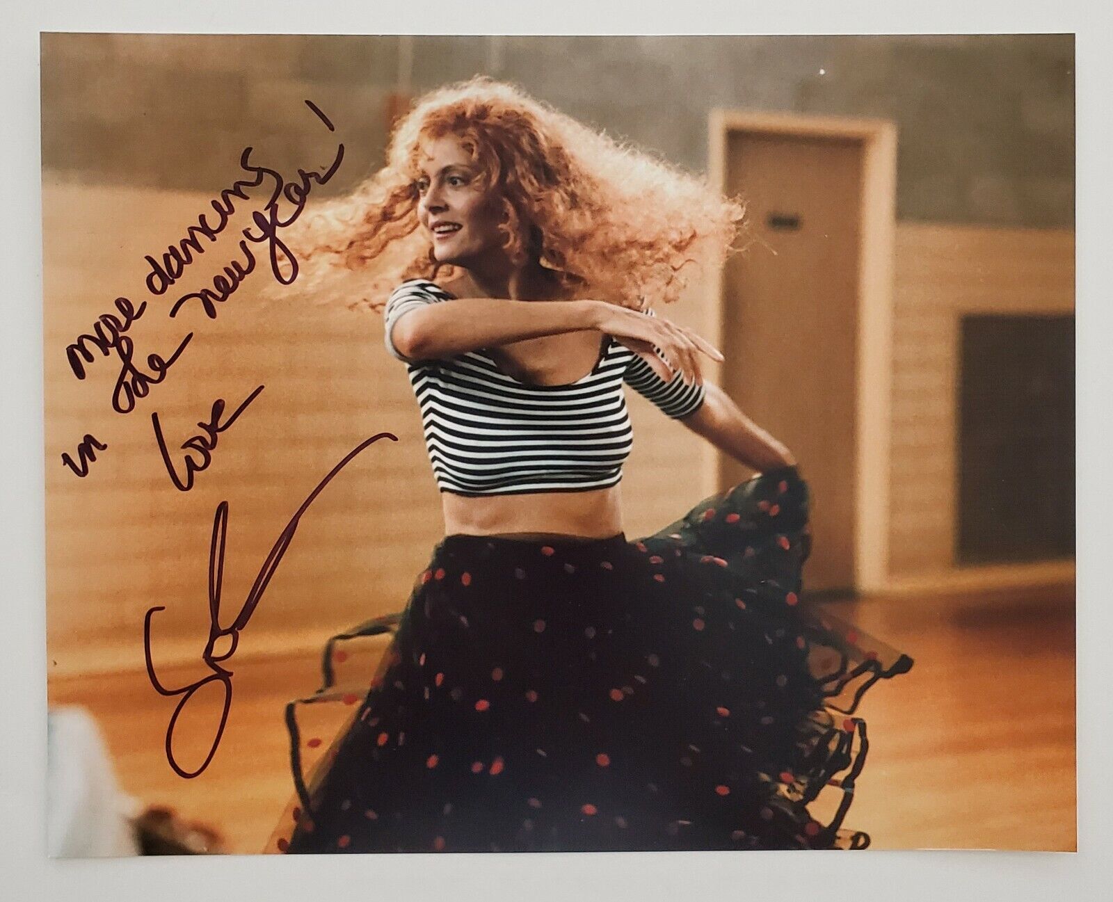 Susan Sarandon Signed The Witches Of Eastwick 8x10 Photo Poster painting Rocky Horror RAD