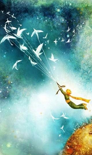 

Little Prince Flying With Birds – Paint By Numbers - 40*50CM, 501 Original