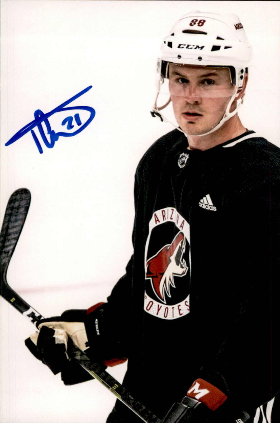 Ty Emberson SIGNED 4x6 Photo Poster painting TEAM USA / ARIZONA COYOTES