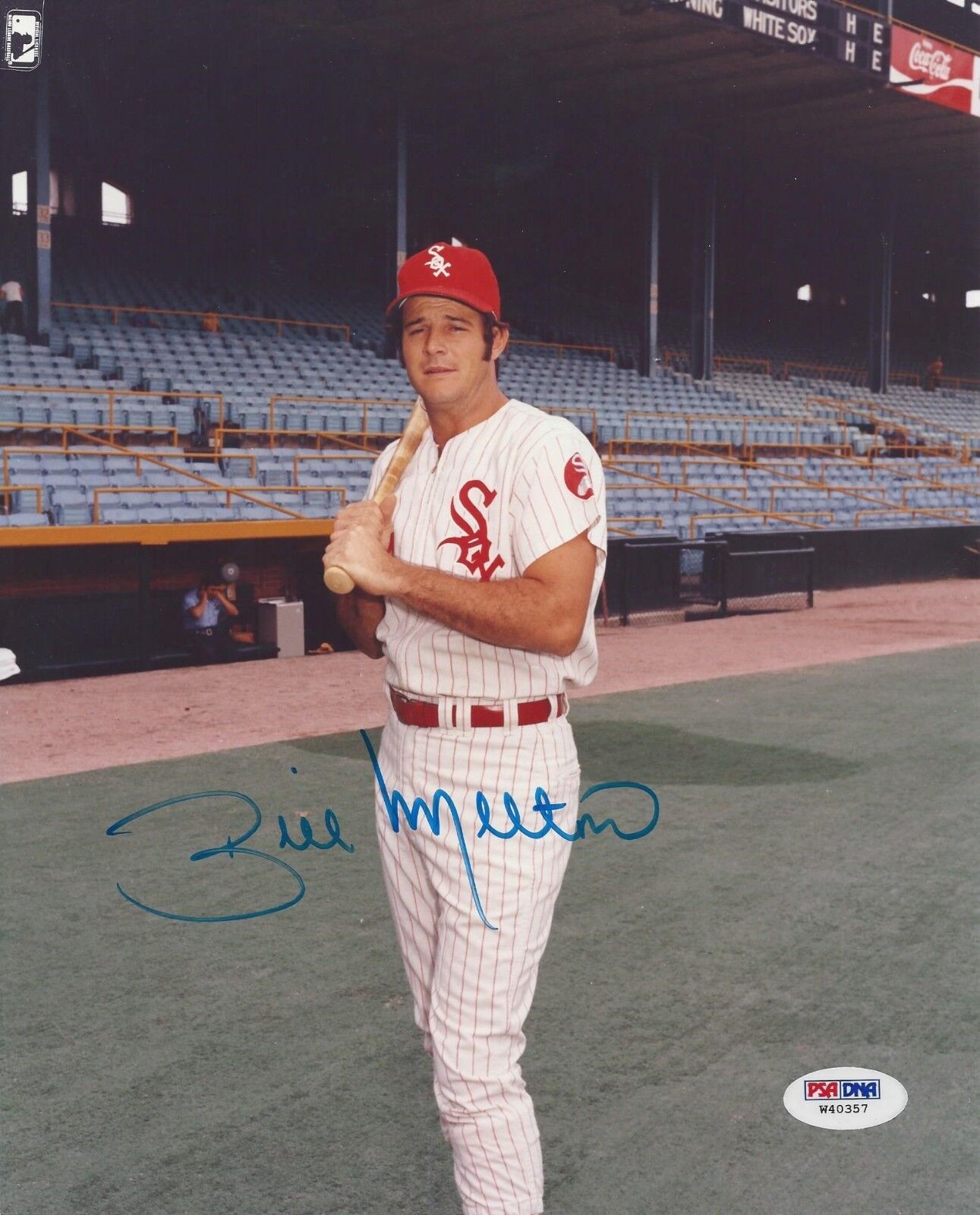 Bill Melton Chicago White Sox signed 8x10 Photo Poster painting PSA/DNA #W40357