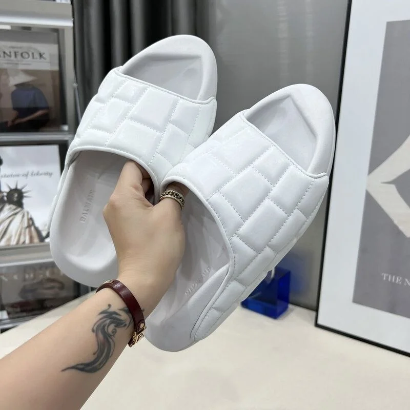 Qjong 2022 New Women Flats Sandals Spaceship Slippers Summer Fad Dress Slides Casual Walking Ladies Shoes Slingback Flip Flops Zapatos