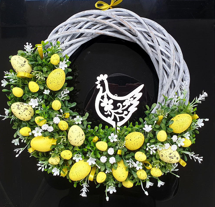 Easter Bunny Wreath Decorate Home Decor