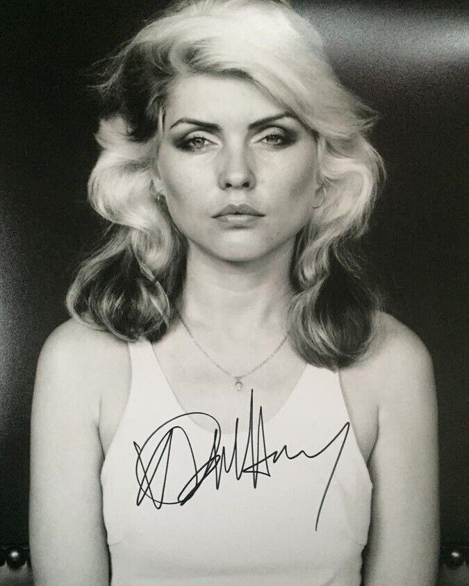 DEBBIE HARRY / BLONDIE Signed Photo Poster paintinggraph - Pop / Rock Singer / Vocalist preprint