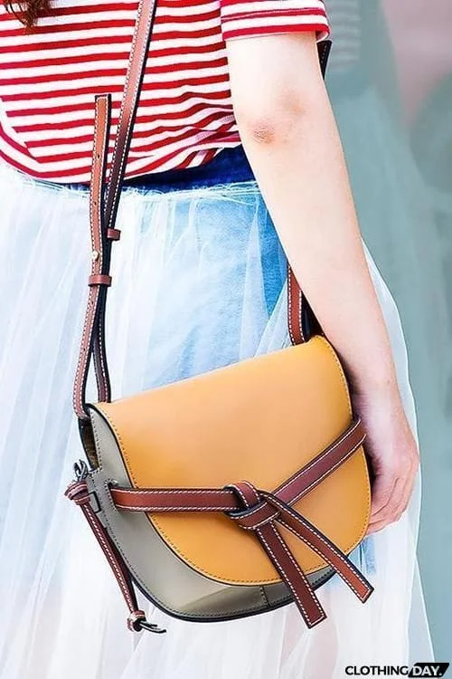 Leather Blet Crossbody Bag