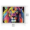 Lion-14CT Stamped Cross Stitch Kit(40*32cm)