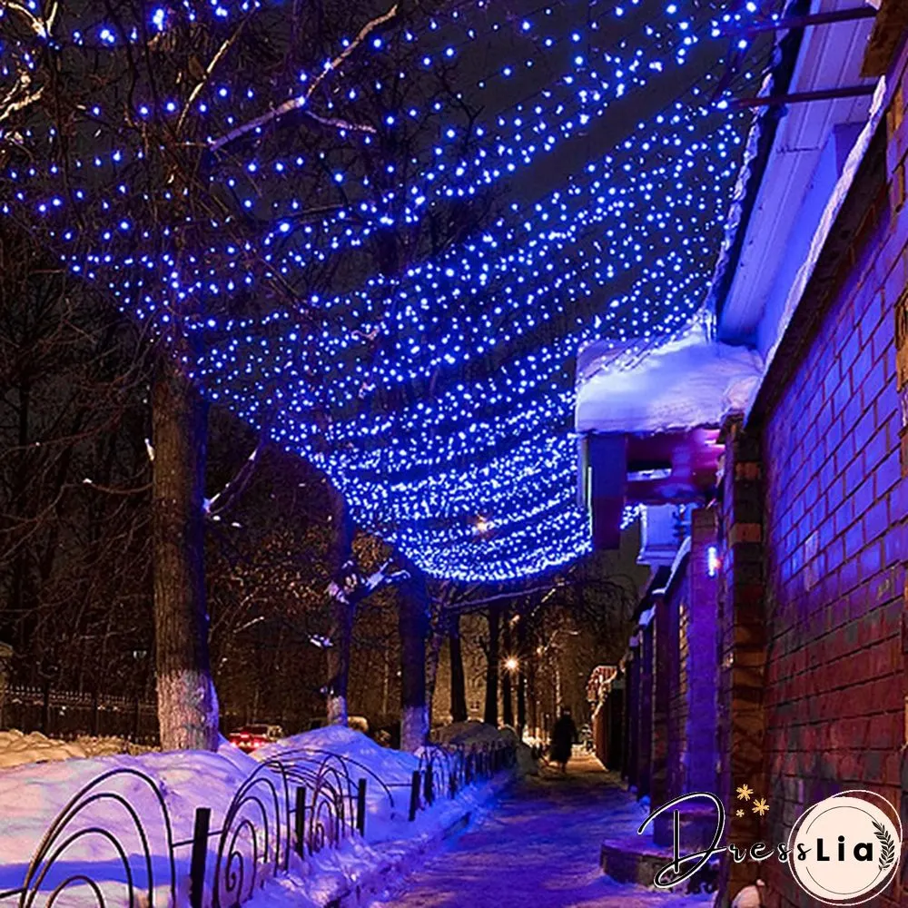 5M 50LEDs 10M 100LEDs LED String Lights Green Wire Remote Control USB Operated Timer Dimmable 8 Modes Fairy Twinkle Christmas Tree Lights Waterproof Starburst Lights for Christmas Birthday Bedroom Corridor Patio Wedding