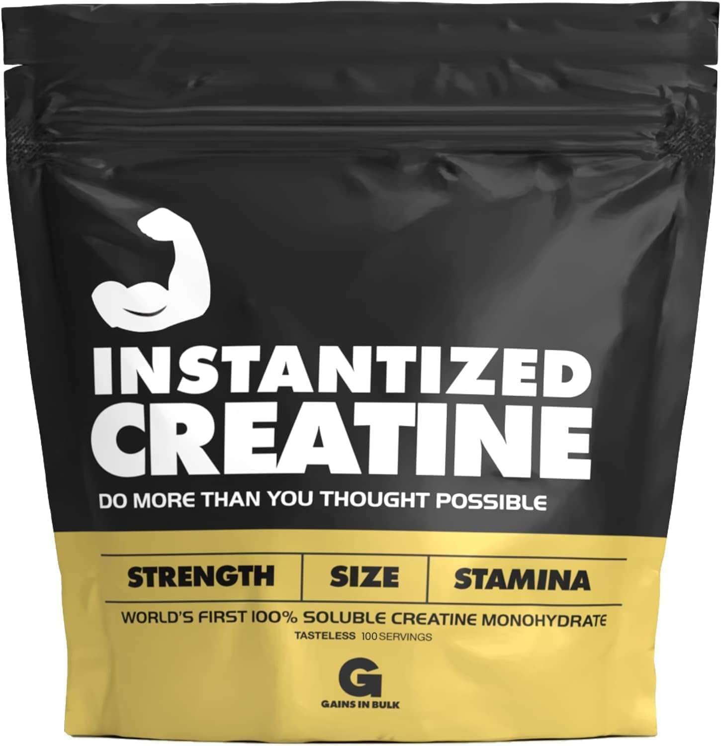 Instantized Creatine Monohydrate World's First 100% Soluble Creatine ...