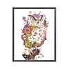 uk.everydayedeals (Limited Stock)Cross Stitch - 11ct Stamped - Aigle de chats de fleurs (40*55cm)