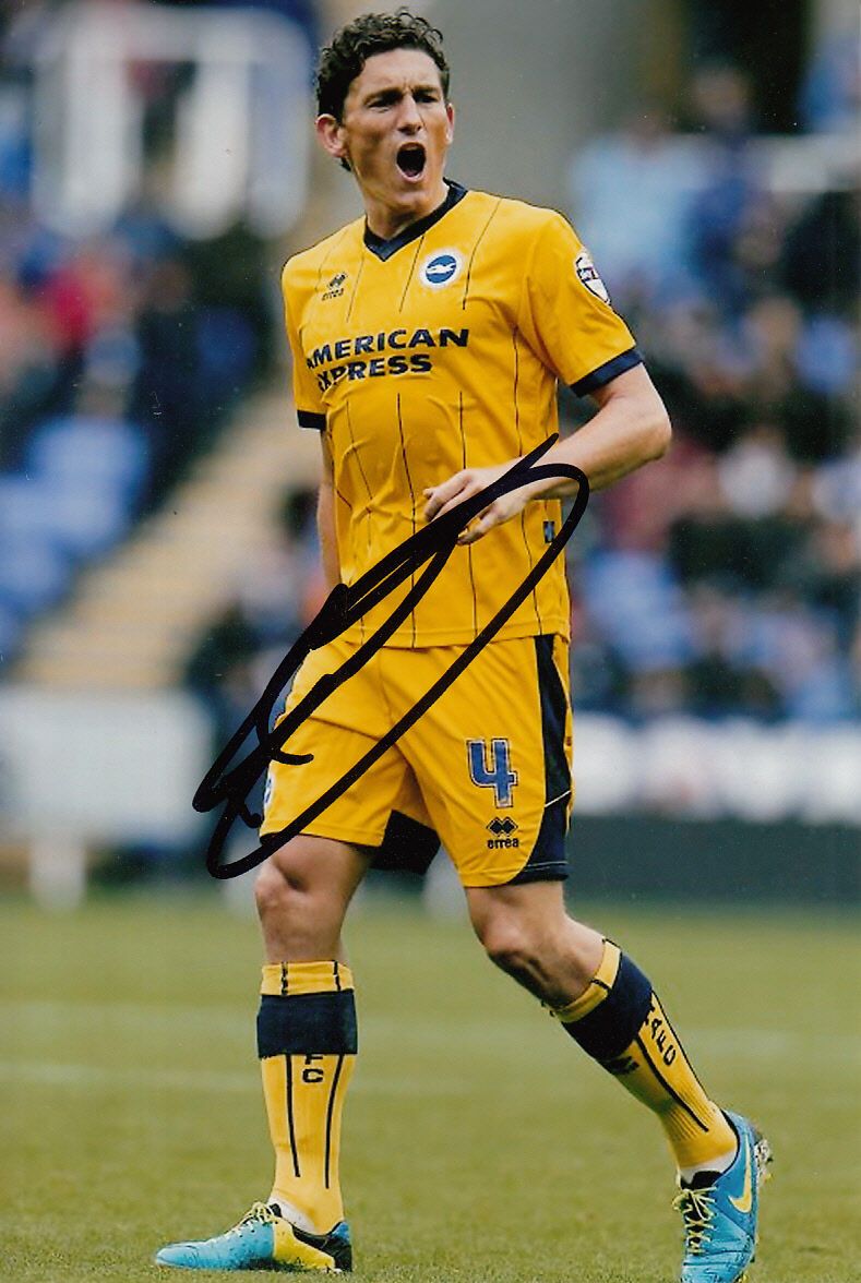 BRIGHTON & HOVE ALBION HAND SIGNED KEITH ANDREWS 6X4 Photo Poster painting 1.