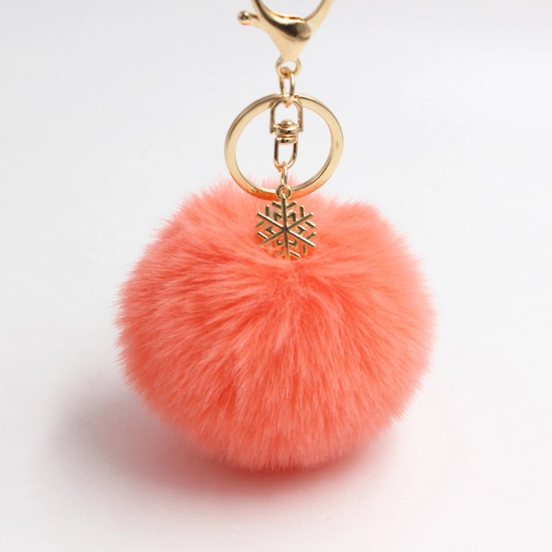 Plush Round Bag Charms