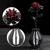 Gothic Floral Flower Model Set Eye-Catching Table Centerpiece Horror Skeleton Bouquet Building Set for Adults Kids Holiday Birthday Gift (Dahlia)