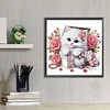 Cat - Crystal Rhinestone Diamond Painting