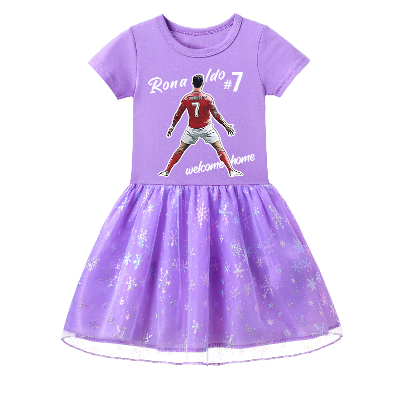 Mayoulove Kids' Cristiano Ronaldo Dress - Unisex Soccer Style for Boys  Girls - Perfect for Young Fans-Mayoulove