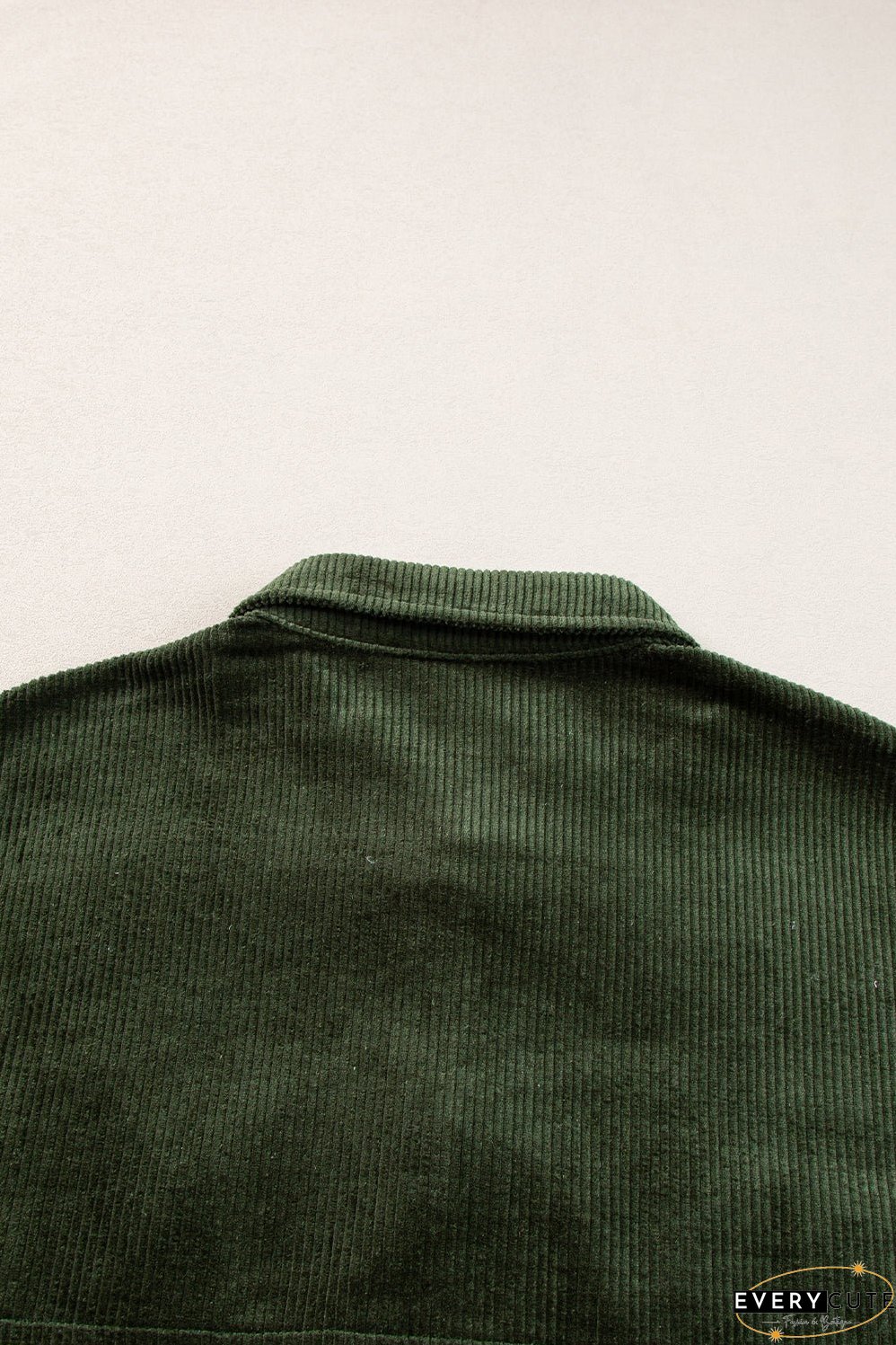 Comfortable Plaid Corduroy Jacket