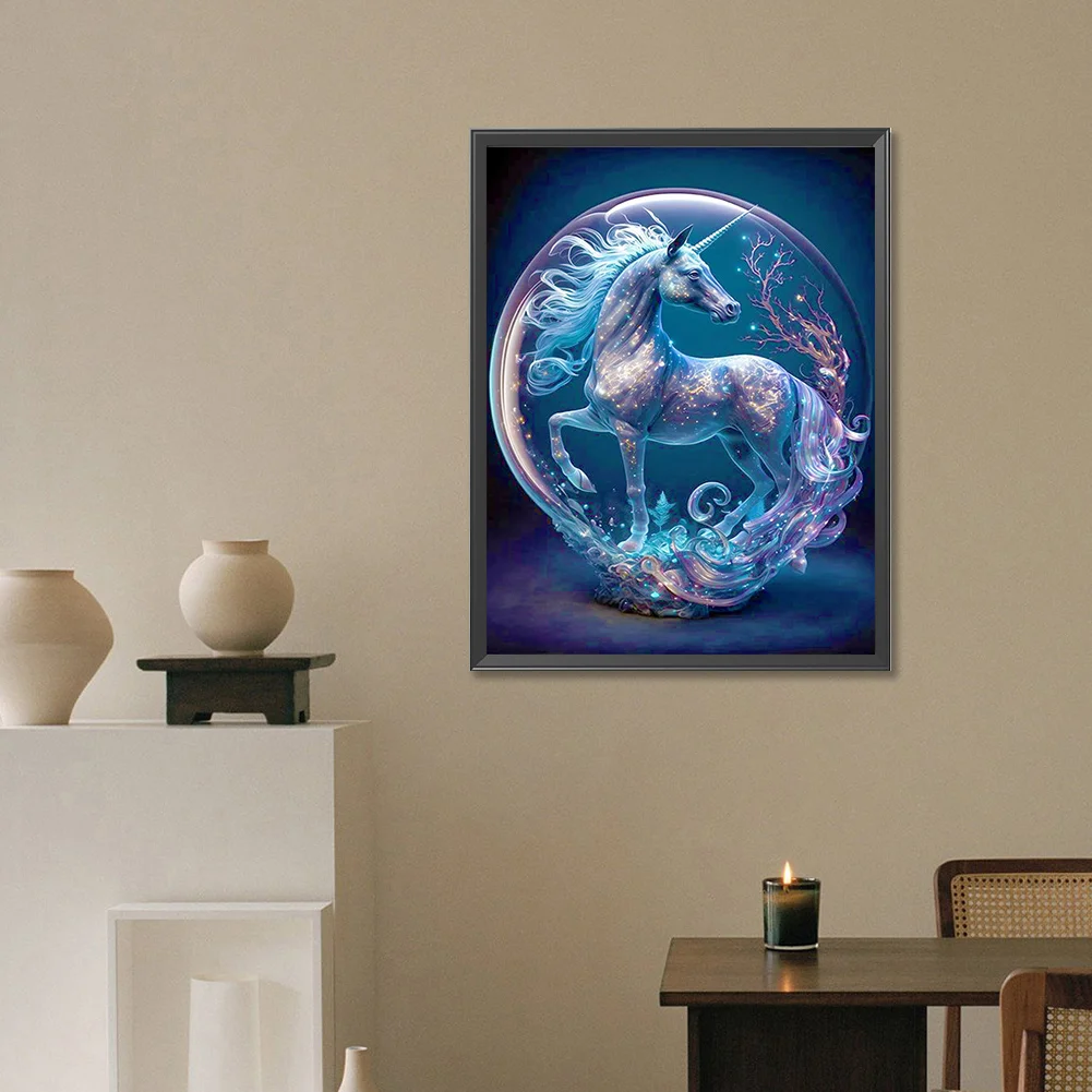 Diamond Painting - Full Round Drill - Unicorn(Canvas|30*40cm)