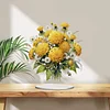 (US Local)Flower Double Sided Effect Table Top Diamond Painting Desktop Ornaments Kit (Dandelion)