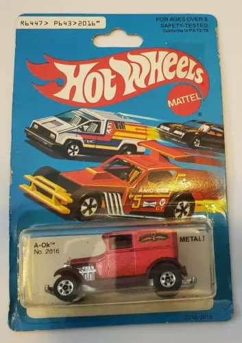 Dronehint Hot Wheels A-OK - No. 2016 - 1979 (damaged bubble) Toy