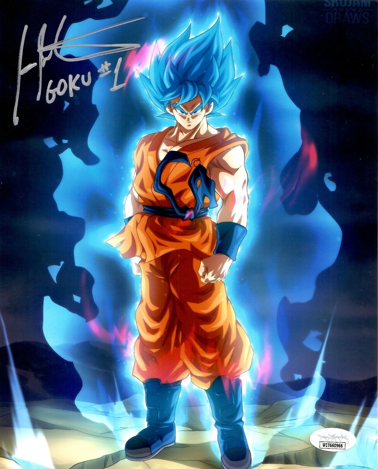 Ian James Corlett autographed inscribed 8x10 Photo Poster painting Goku JSA COA Dragon Ball Z