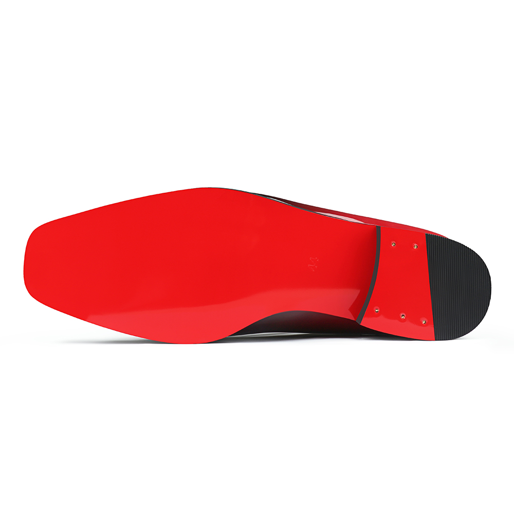 Merumote Gentleman's Oxford Shoes Red bottom Classic  Formal Shoes-MERUMOTE