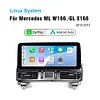 Ugode Mercedes Benz ML W166 /GL X166 2012-2015 year Apple CarPlay Android Auto Display Monitor Upgrade Autoradio Stereo 