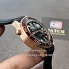 Omega Seamster Diver 300m Full Bronze Gold Black Dial Rubber strap 42mm Super Clone