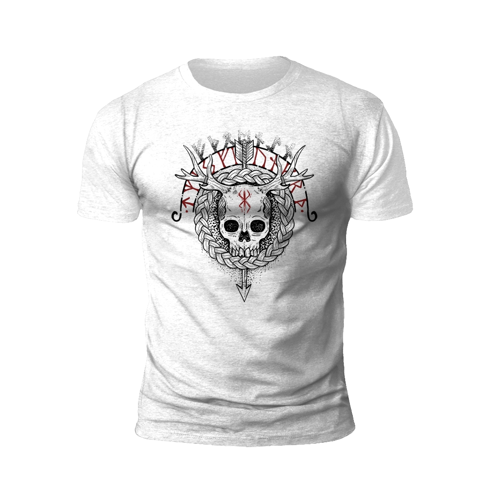 Skull and Arrows: Tribal T-Shirt