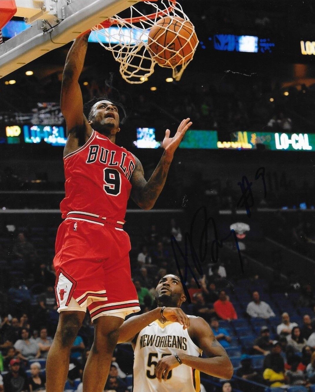 Antonio Blakeney signed Chicago Bulls 8x10 Photo Poster painting autographed 5