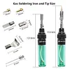 MT-100 14 in 1 Butane Soldering Iron Multi Purpose Kit Adjustable Flame