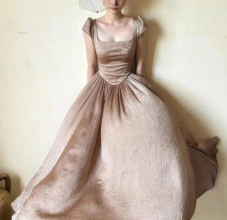 Bridesmaid Dresses Simple And Elegant Long Formal Chiffon Prom Dress